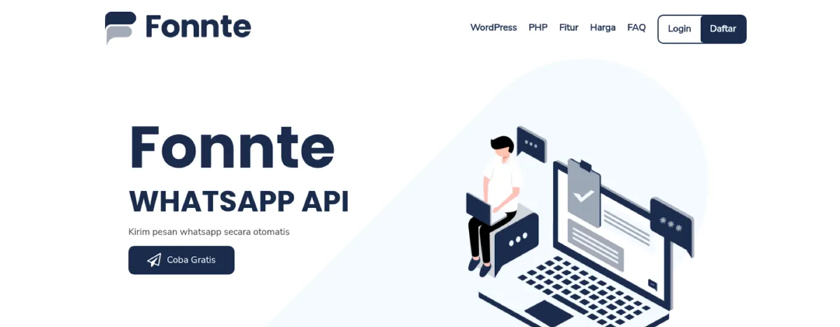 Daftar akun Fonnte